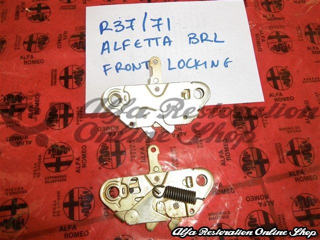 Alfetta Early Series Hood/Bonnet Locking Mechanism