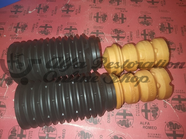 Alfa 164 All Models Rear Suspension Rubber Boot/Bump Stop Set