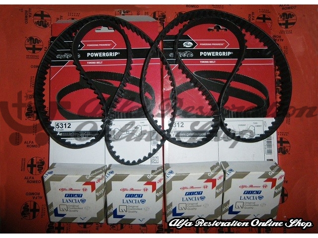 Alfa 33/145/146 Boxer 1.7 16V Engines Timing Belt & Tensioner Kit