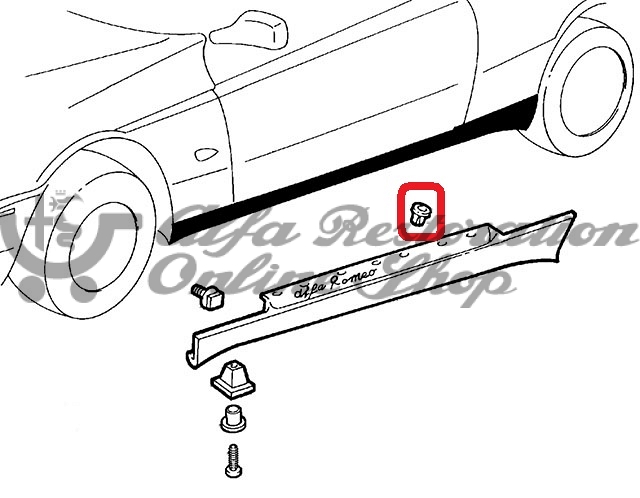 Alfa Romeo/FIAT/Lancia Various Applications Push Button