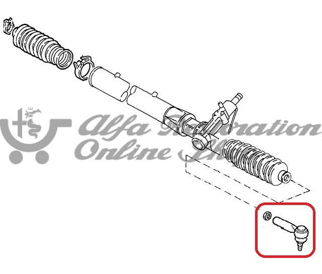 Alfa 164 Steering Track Rod Set (All Models)