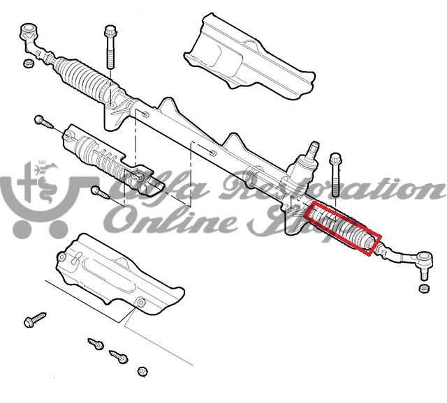Alfa 159/Brera/Spider Steering Rack Bar