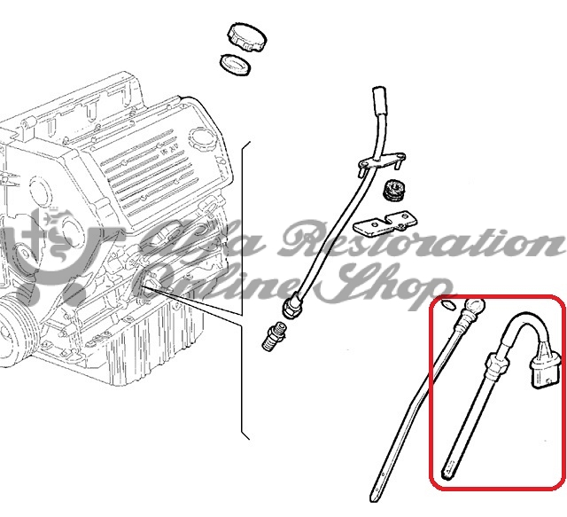 Alfa 166 2.5/3.0/3.2 V6 24V Engine Oil Level Sensor (Instrument Panel Gauge)