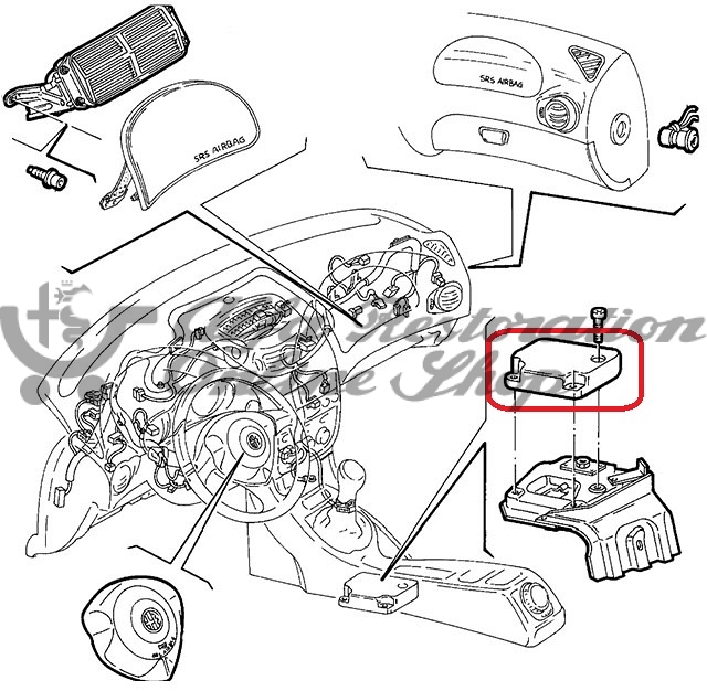 Alfa 147 Airbag ECU