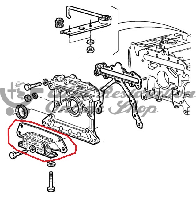 Alfa 33/Alfasud/Sprint Front Engine Mount